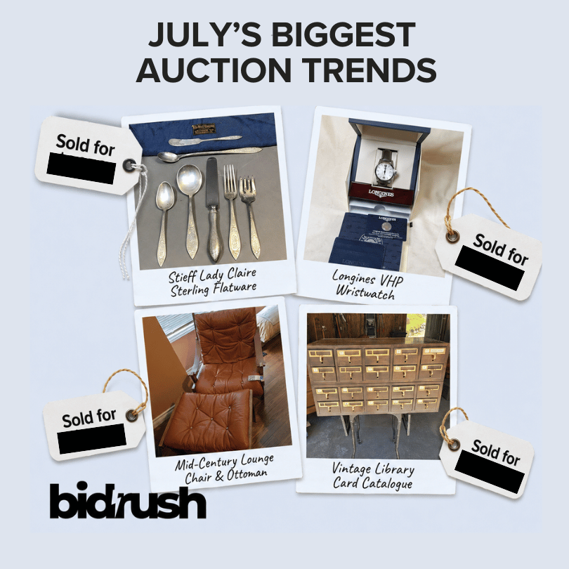 July 2026 Estate Auction Highlights: Gold, Antiques & Vintage Finds Sold on BidRush