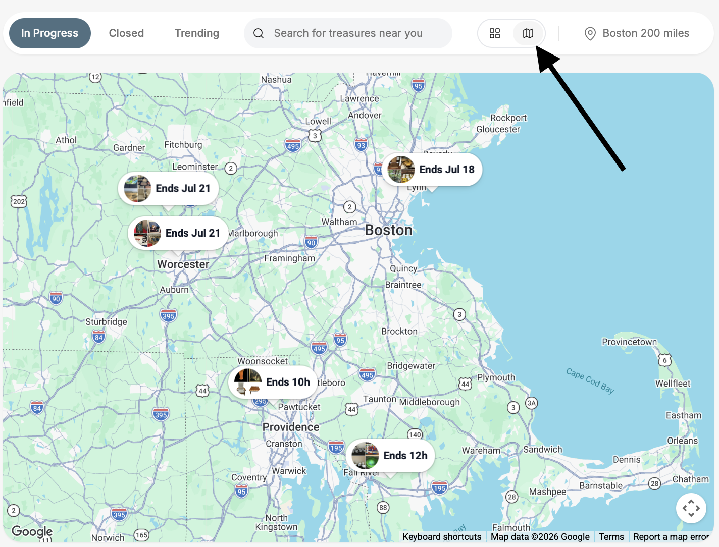 Map View